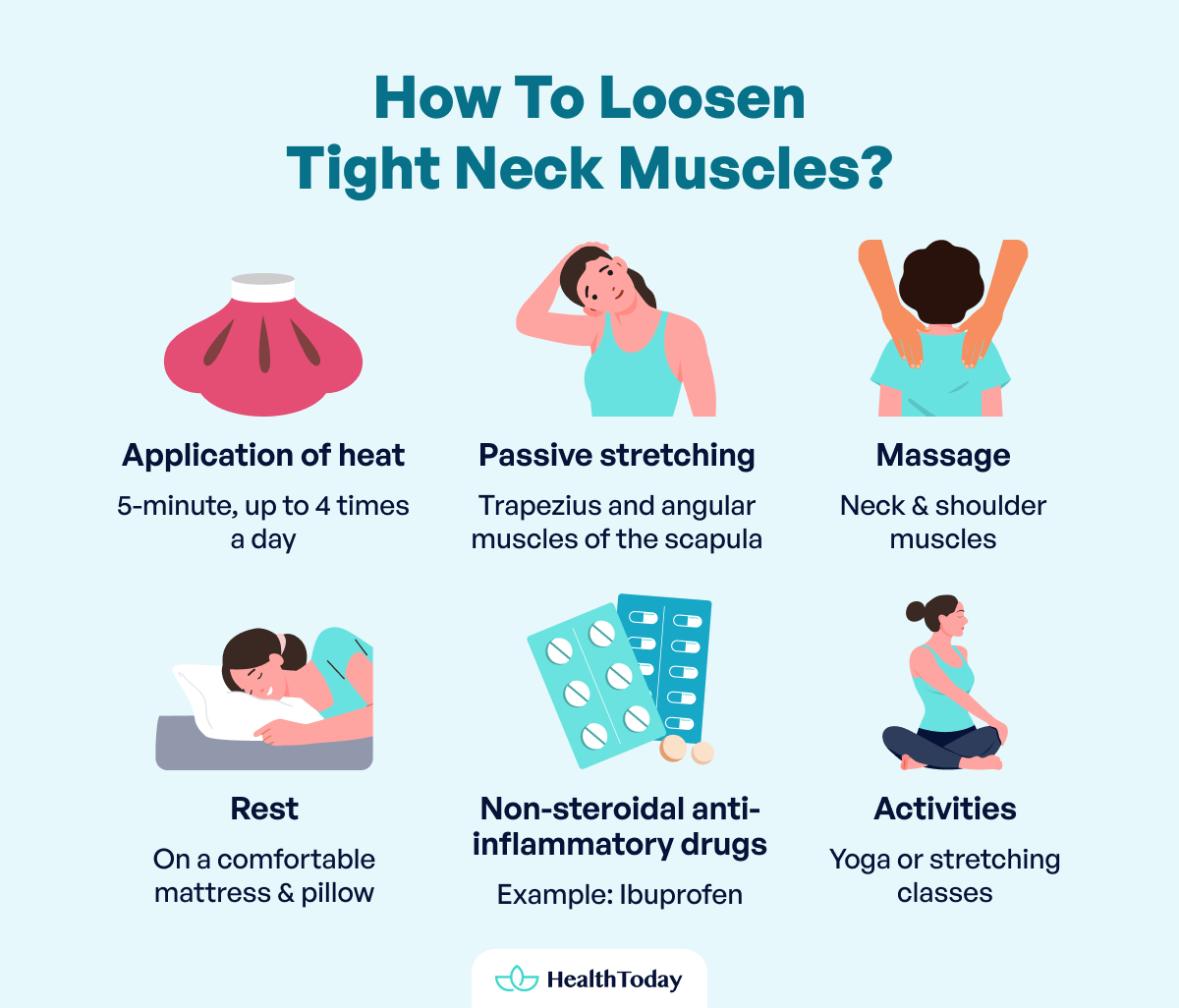 How To Loosen Tight Neck Muscles and Neck Pain 02