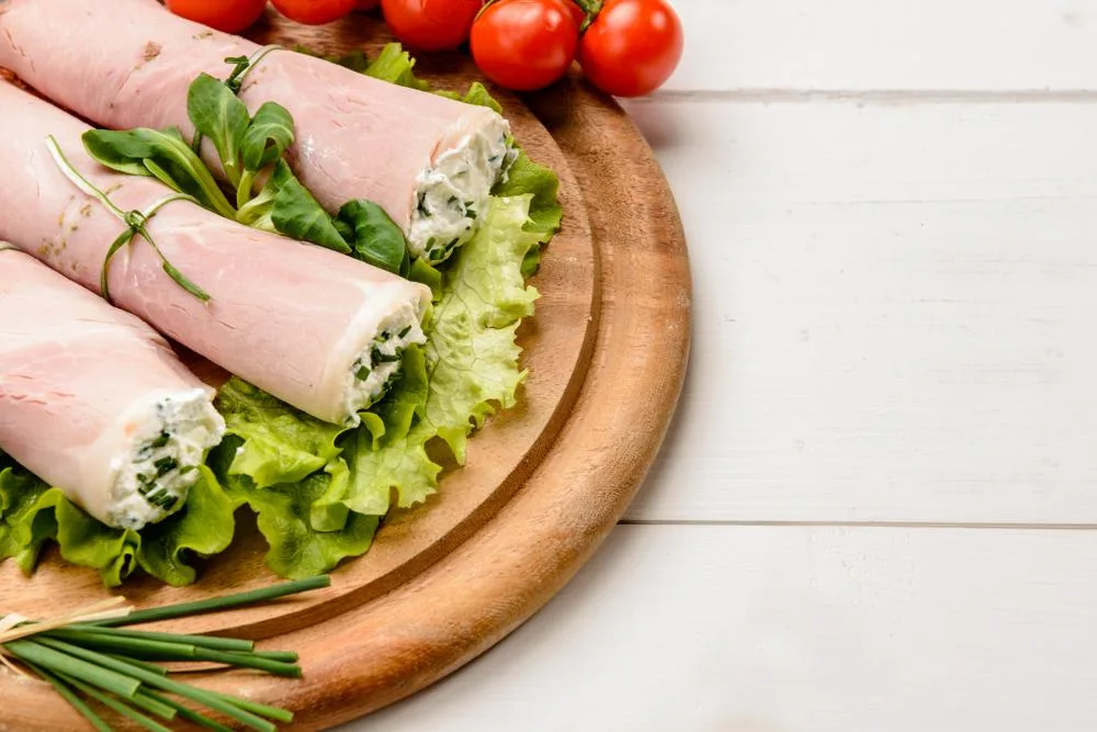 For a filling snack, look no further than high-protein Turkey roll-ups.